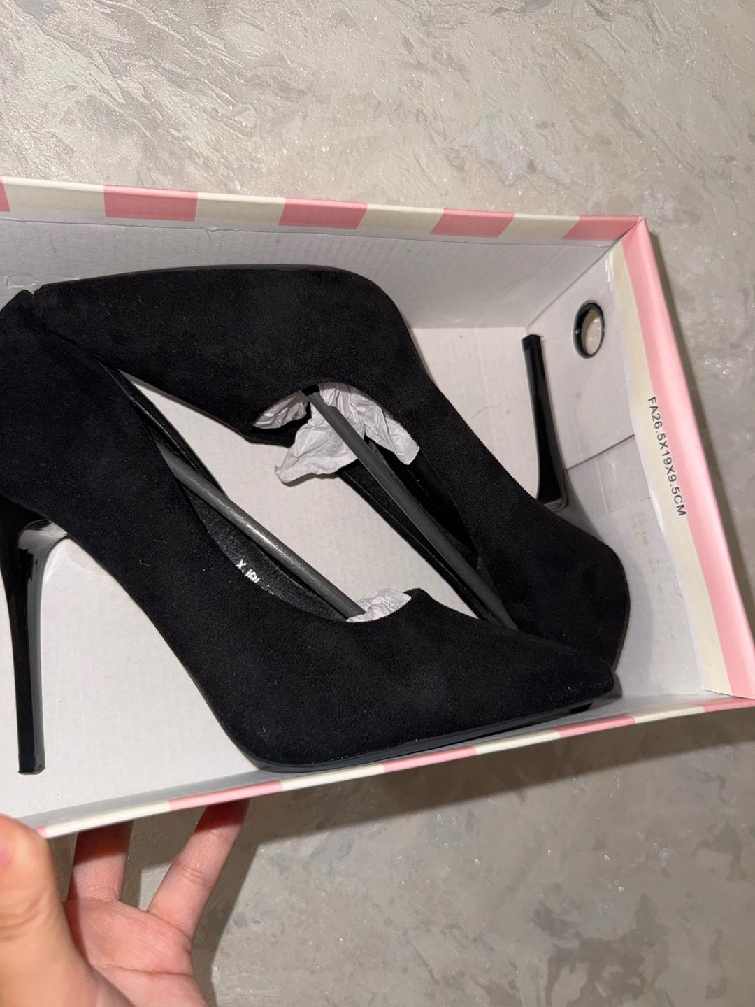 Zara Черные туфли-лодочки — фото 2