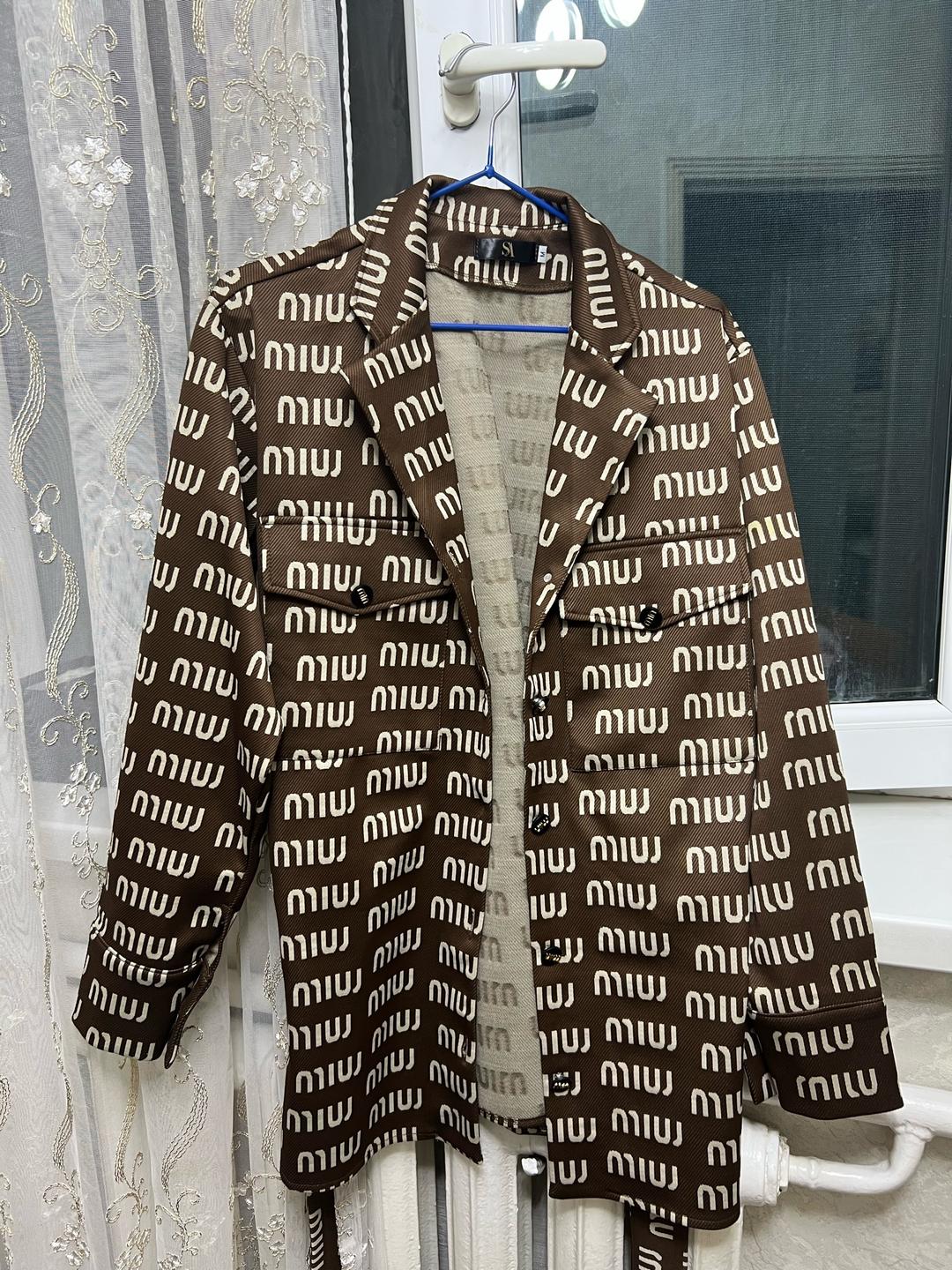 Miu Miu Қоңыр костюм — фото 2