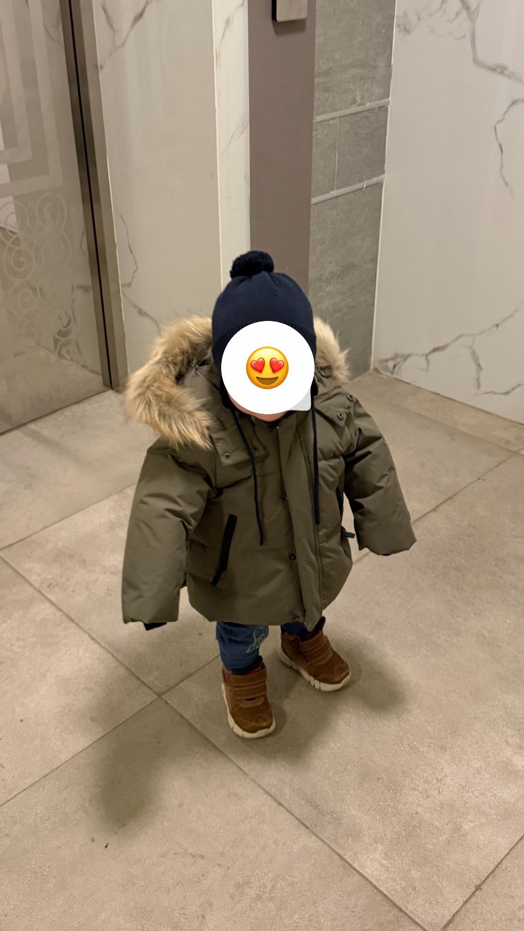 Zara Детская зимняя куртка Зара — фото 2