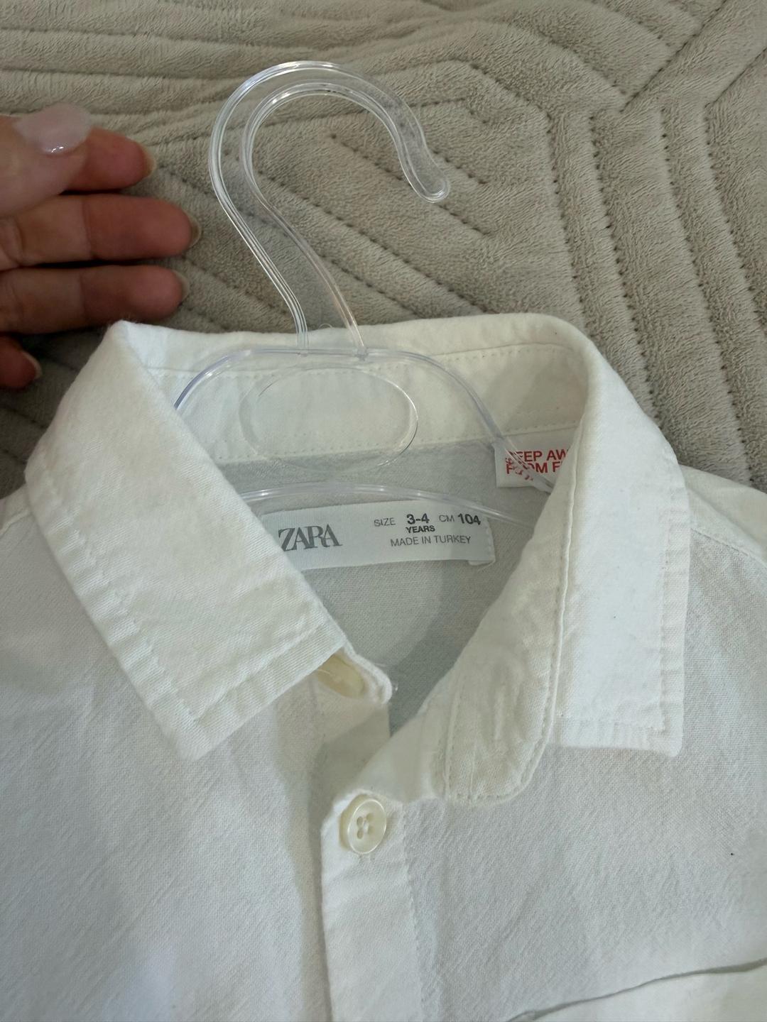Zara Рубашка ZARA 104см — фото 2
