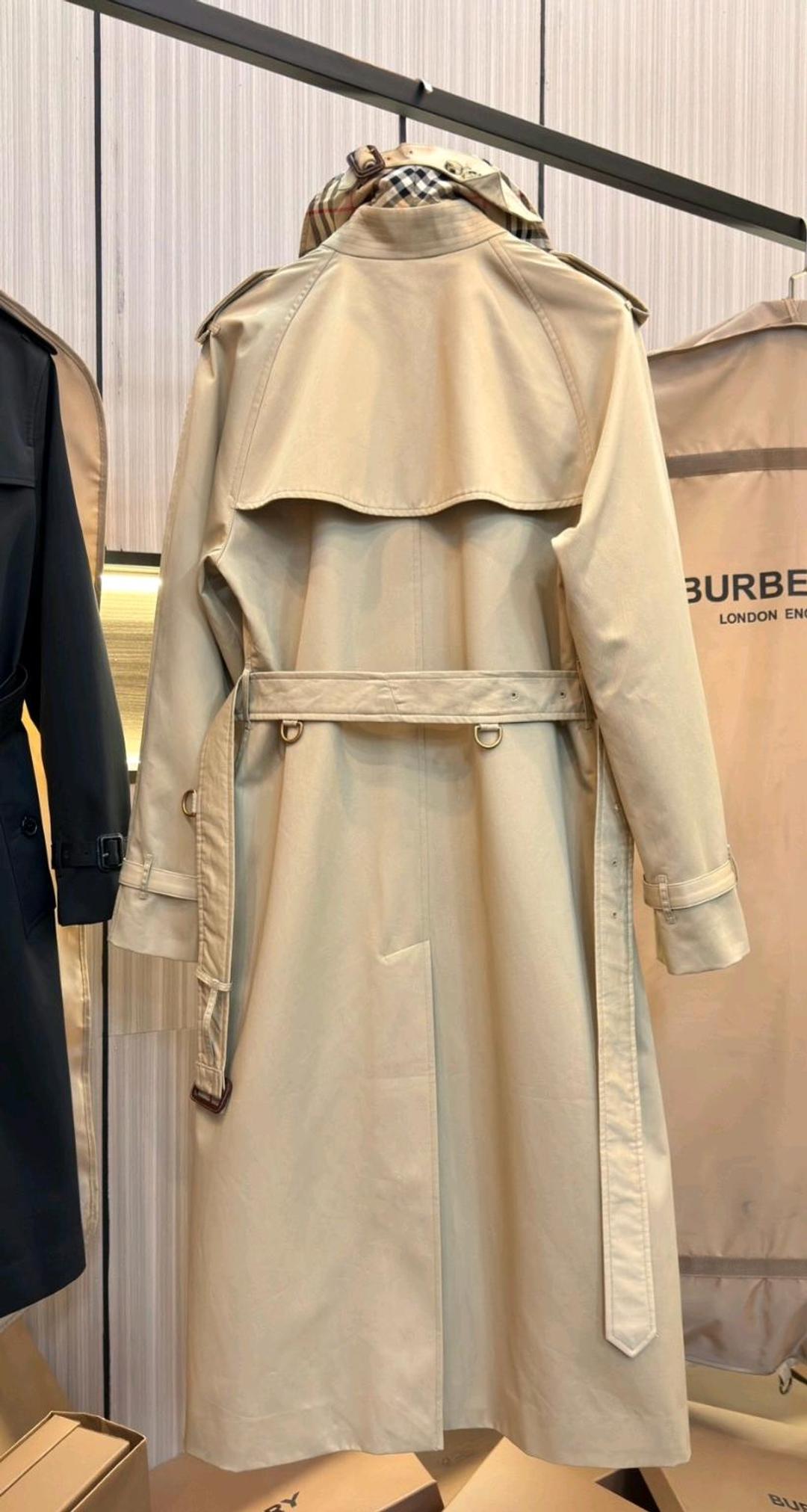 Burberry Классический тренч BUR, 100% хлопок, размер М/L (UK 10). — фото 2