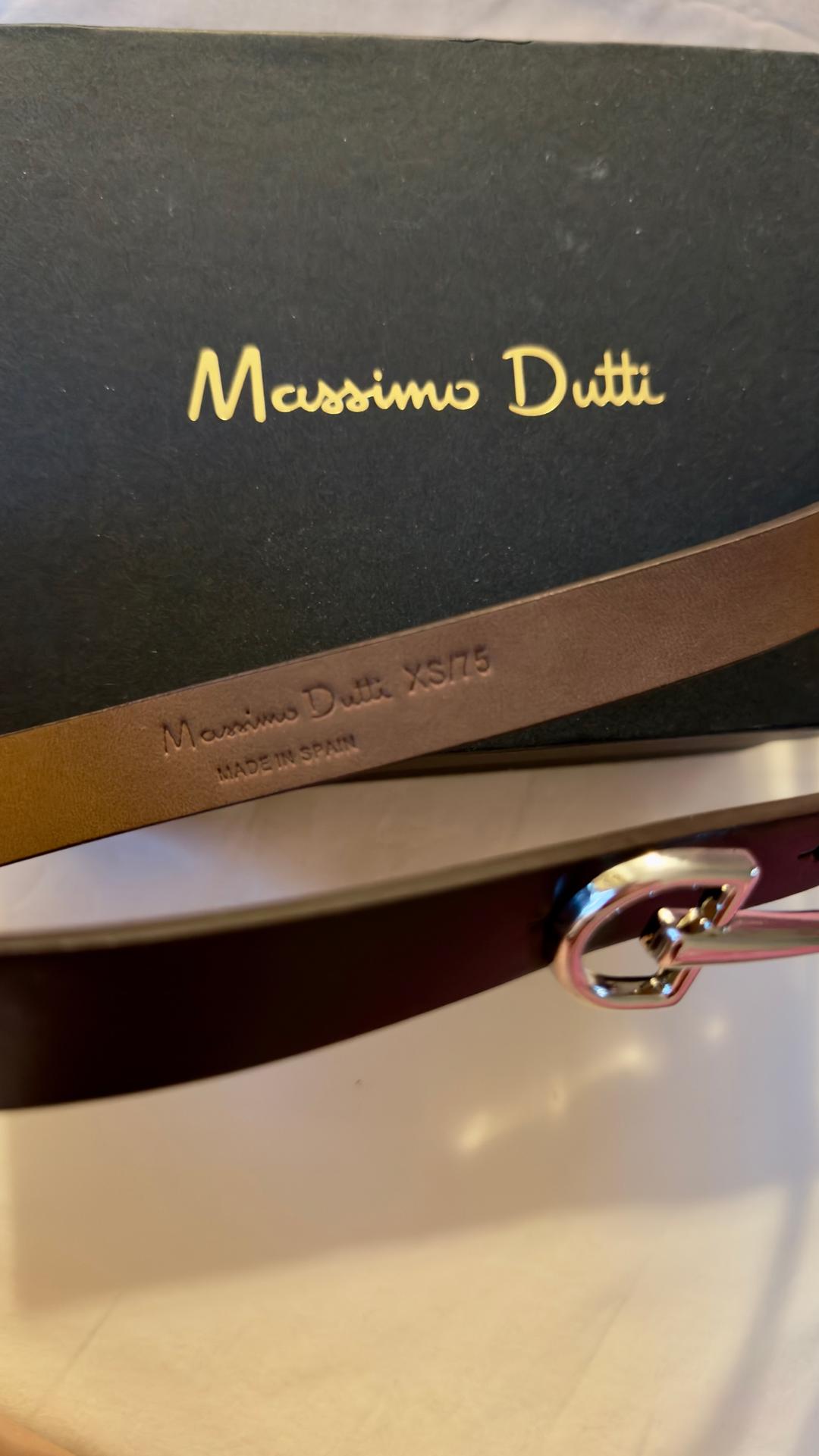 Massimo Dutti Женский кожаный ремень Massimo Dutti — фото 2