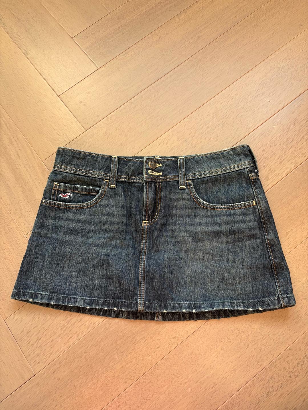 Hollister Джинсовая мини юбка Hollister — фото 2