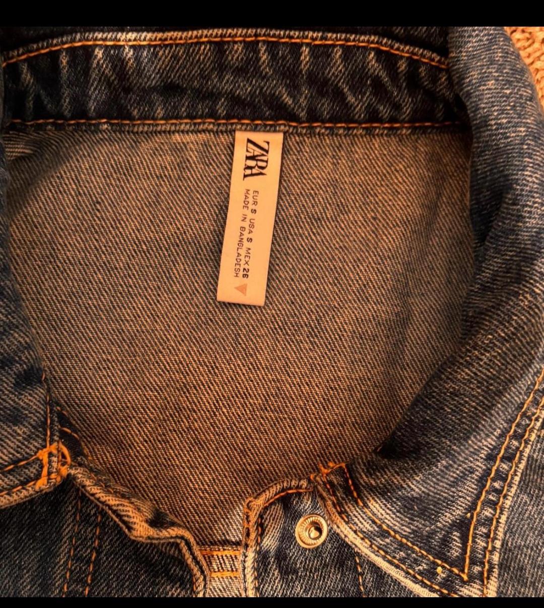 Zara Укороченная джинсовка ZARA — фото 2