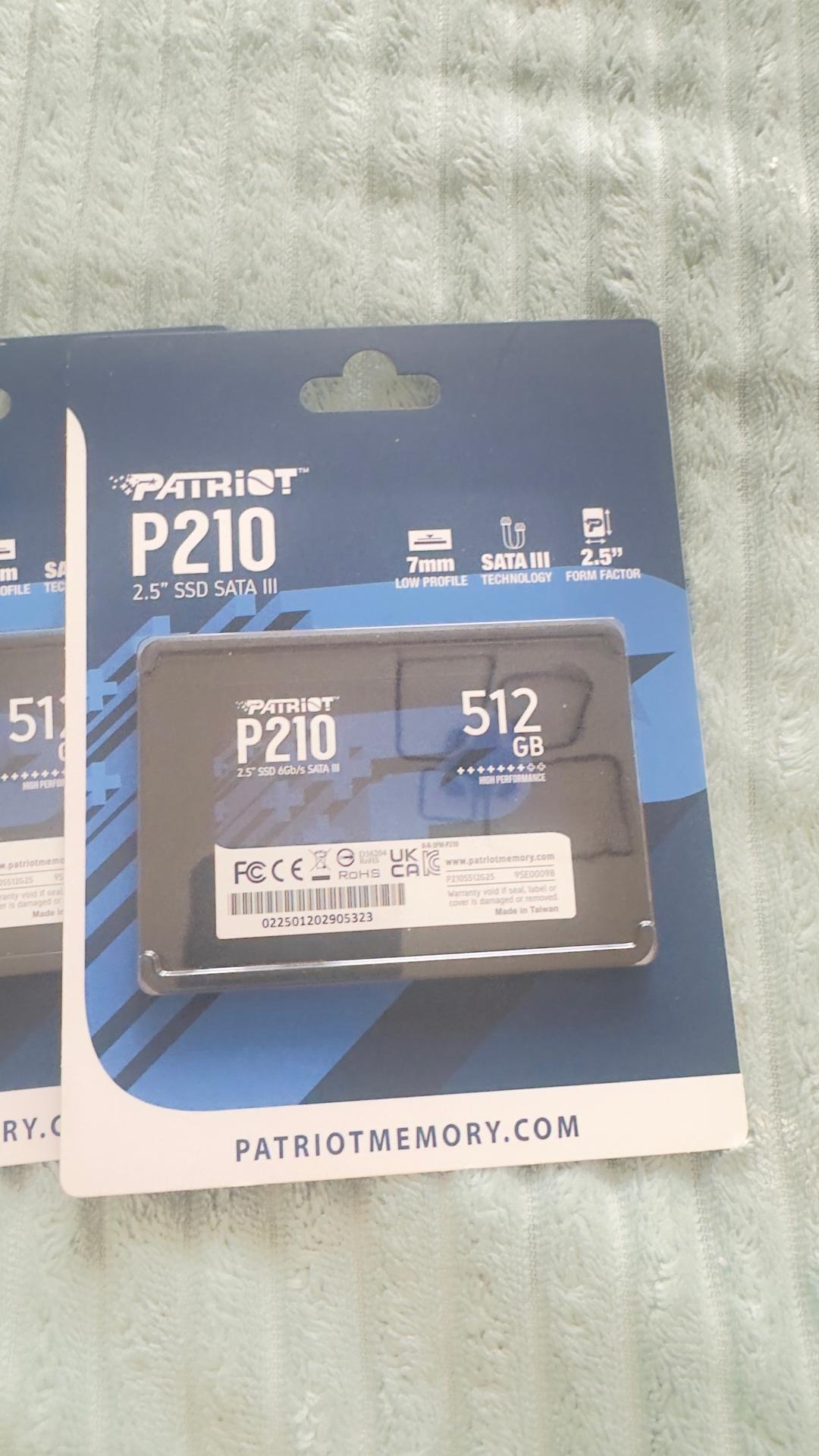 patriot SSD-накопитель Patriot P210 на 512 ГБ — устройство для хранения данных в компьют — фото 2