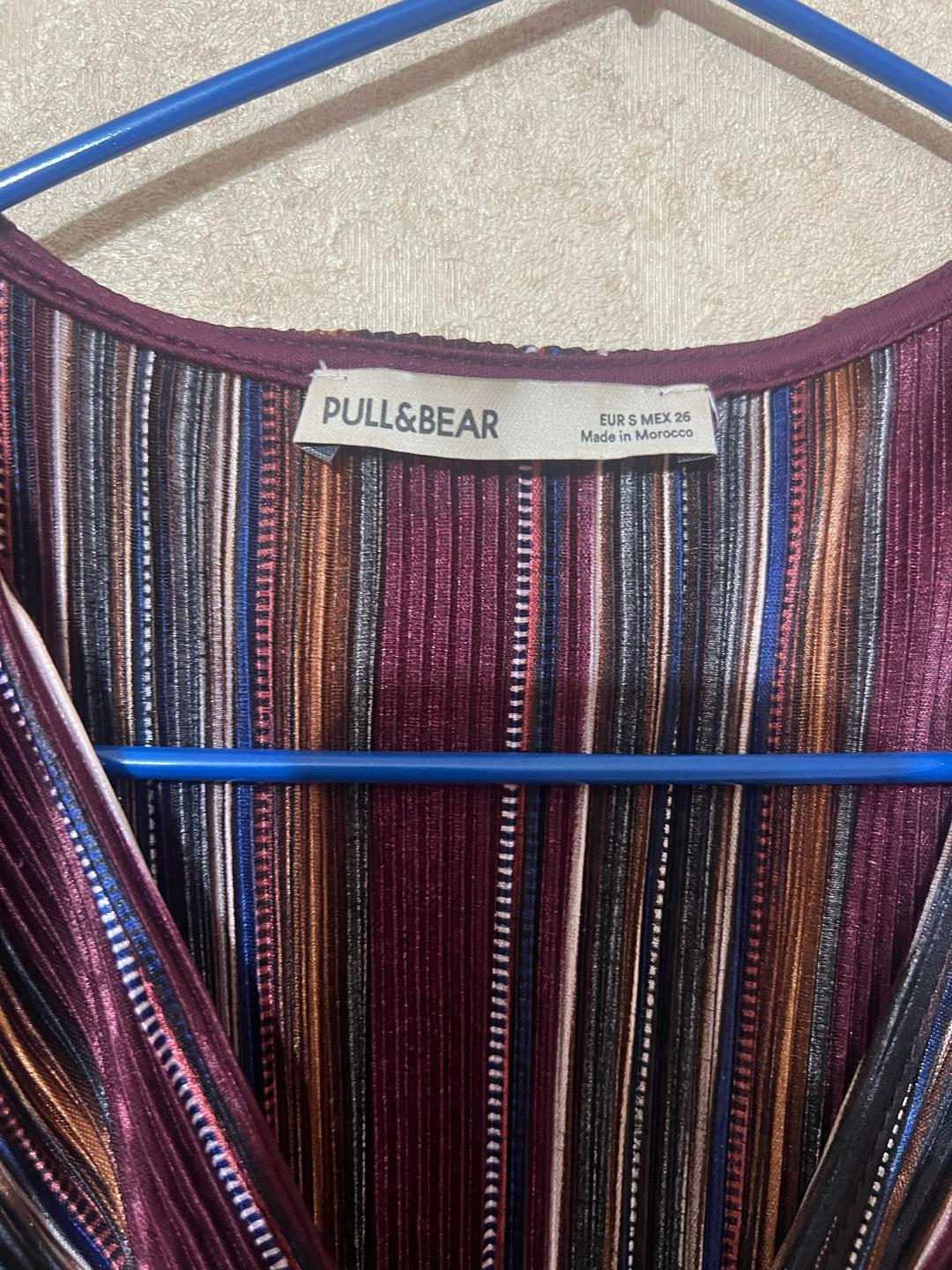 Pull & Bear Платье Pull&Bear в полоску — фото 2