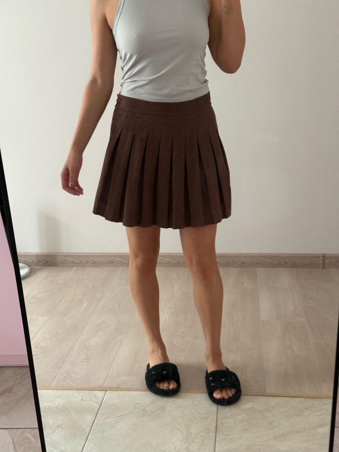Pull & Bear Плиссированная юбка — фото 2
