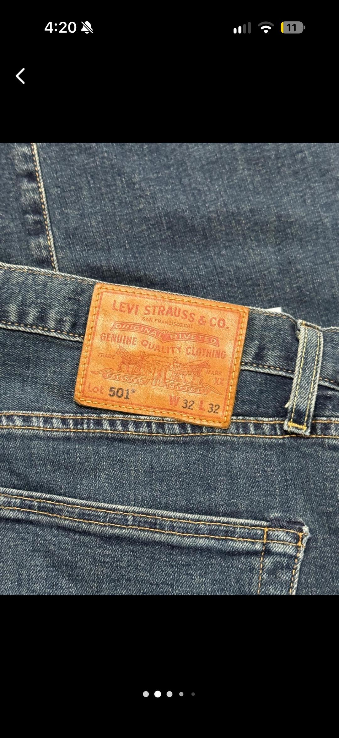 Levi's Джинсы Levi's 501 — фото 2