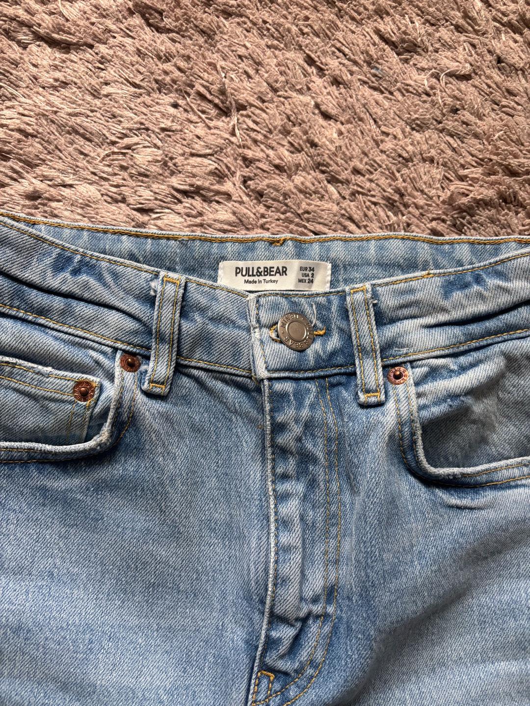Pull & Bear Джинсы прямого кроя Pull&Bear — фото 2