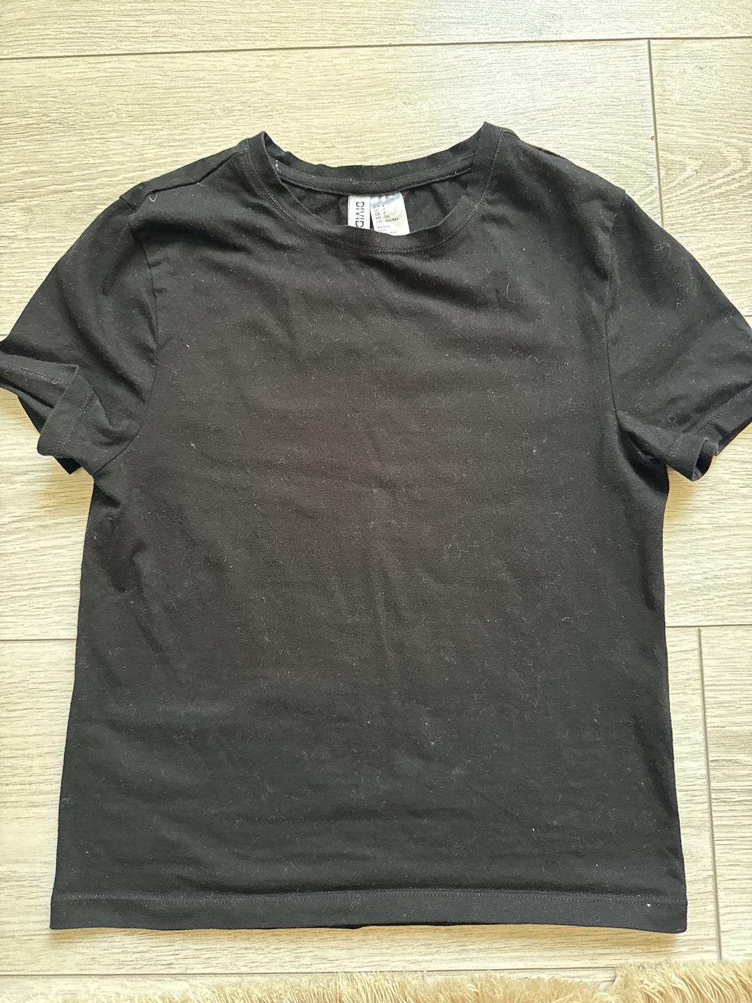 H&M Черная футболка H&M — фото 2