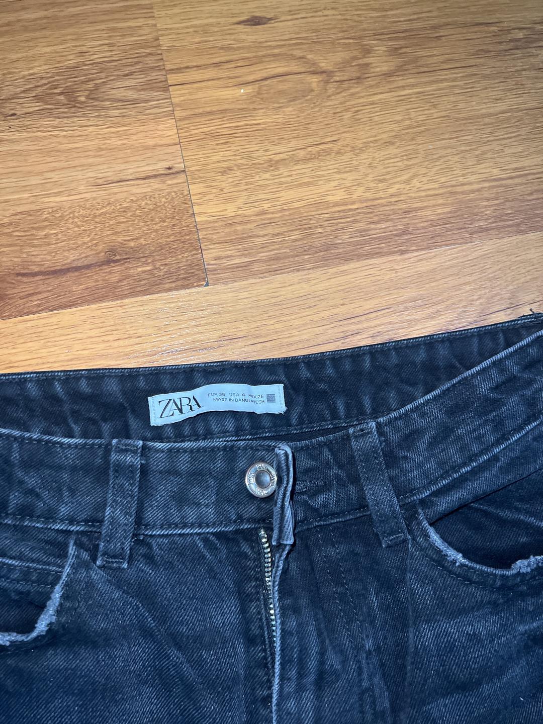 Zara Черные джинсы Zara — фото 2