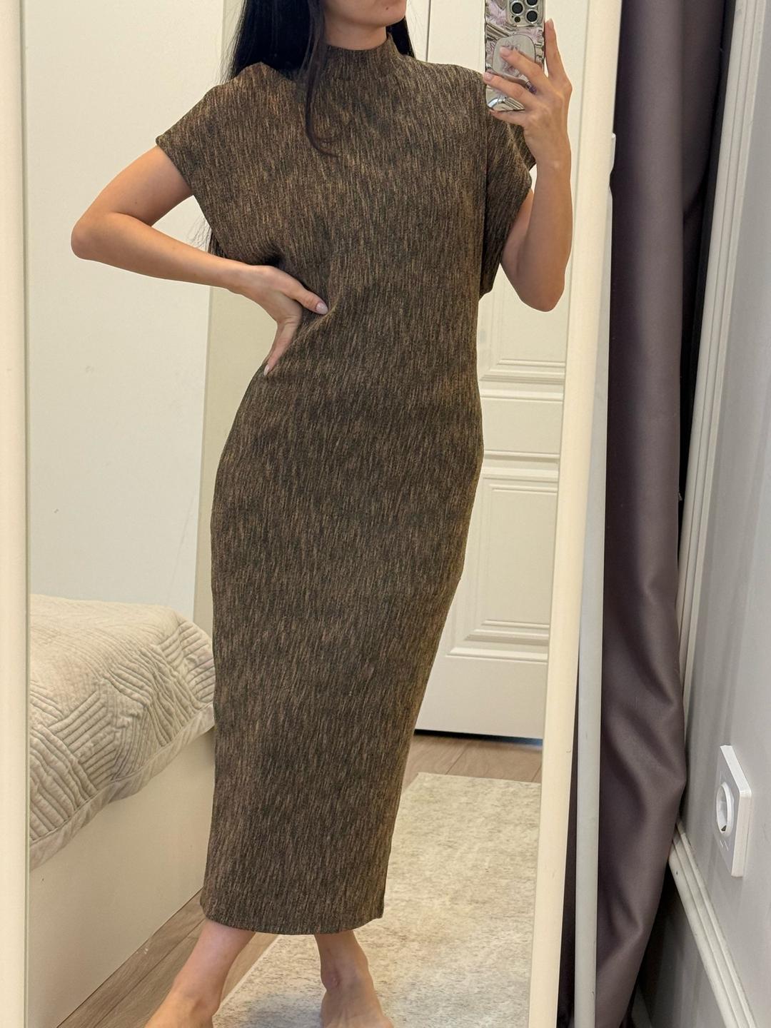 Zara Трикотажное платье ZARA S — фото 2