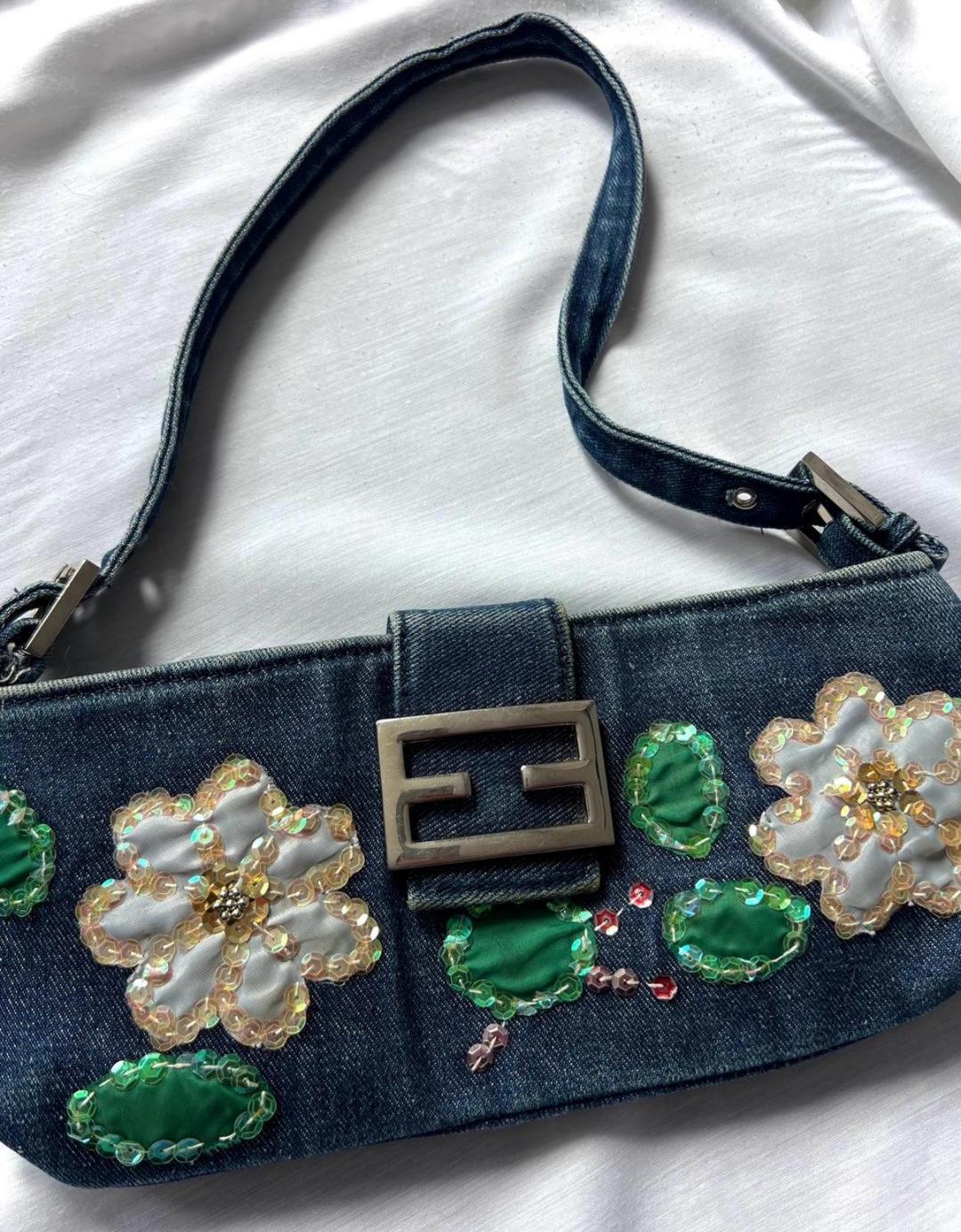 Fendi Сумка багет Винтажная — фото 2