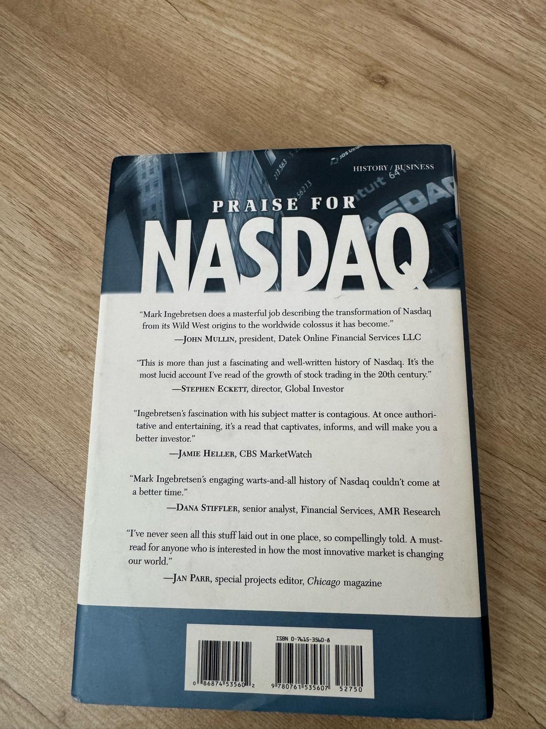 Mark Ingebretsen NASDAQ: A History of the Market That Changed the World — фото 2