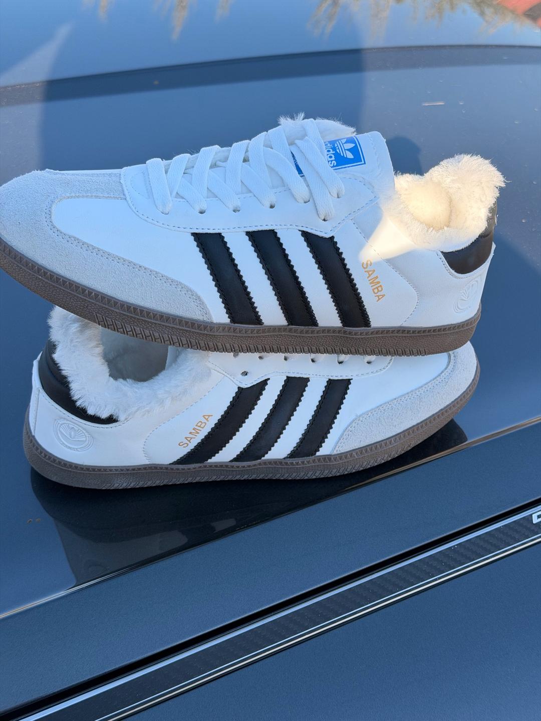 Adidas Кеды adidas Samba с мехом — фото 2