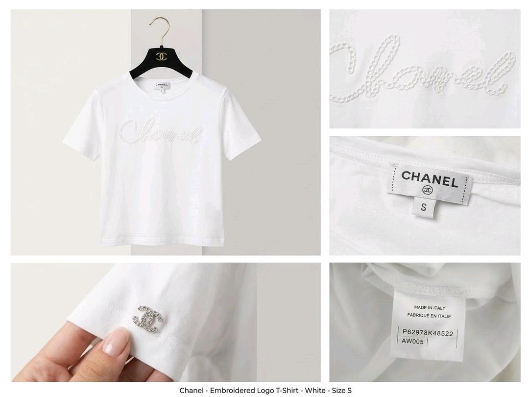 Chanel женская футболка Chanel — фото 2