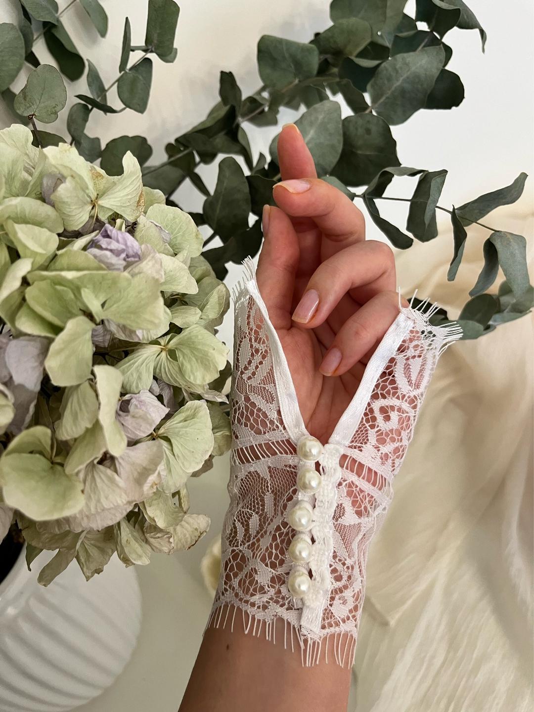 Handmade (ручная работа) Манжеты из кружева — фото 2