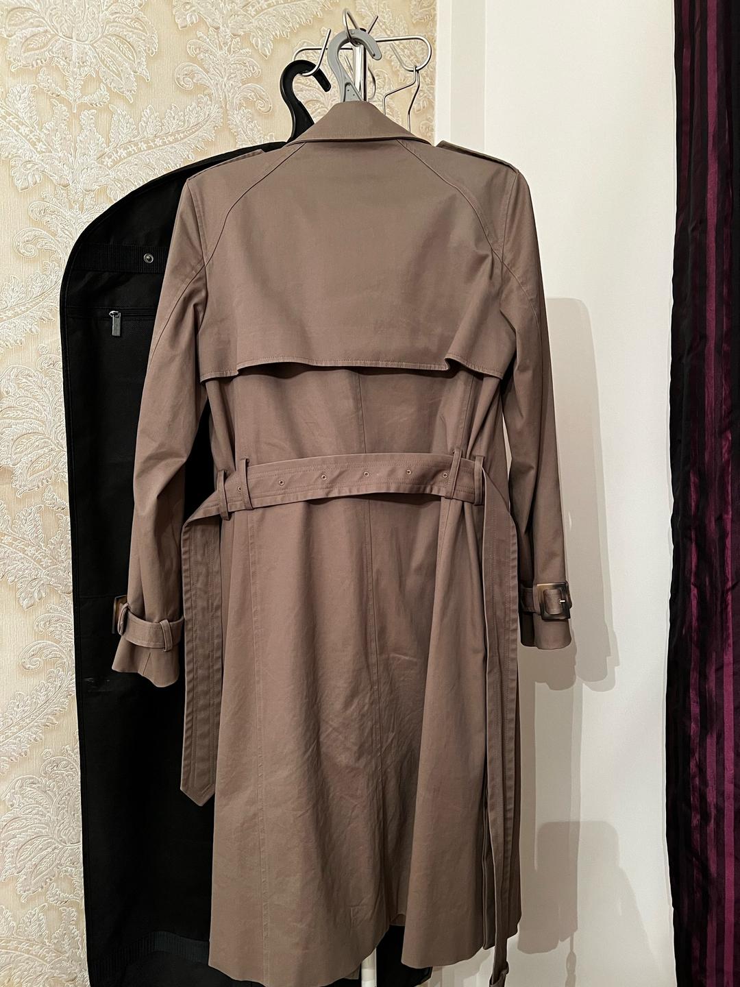 Massimo Dutti Двубортный тренч — фото 2