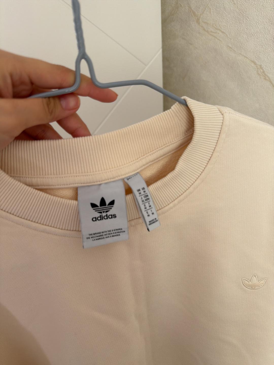 Adidas Свитшот adidas бежевый — фото 2