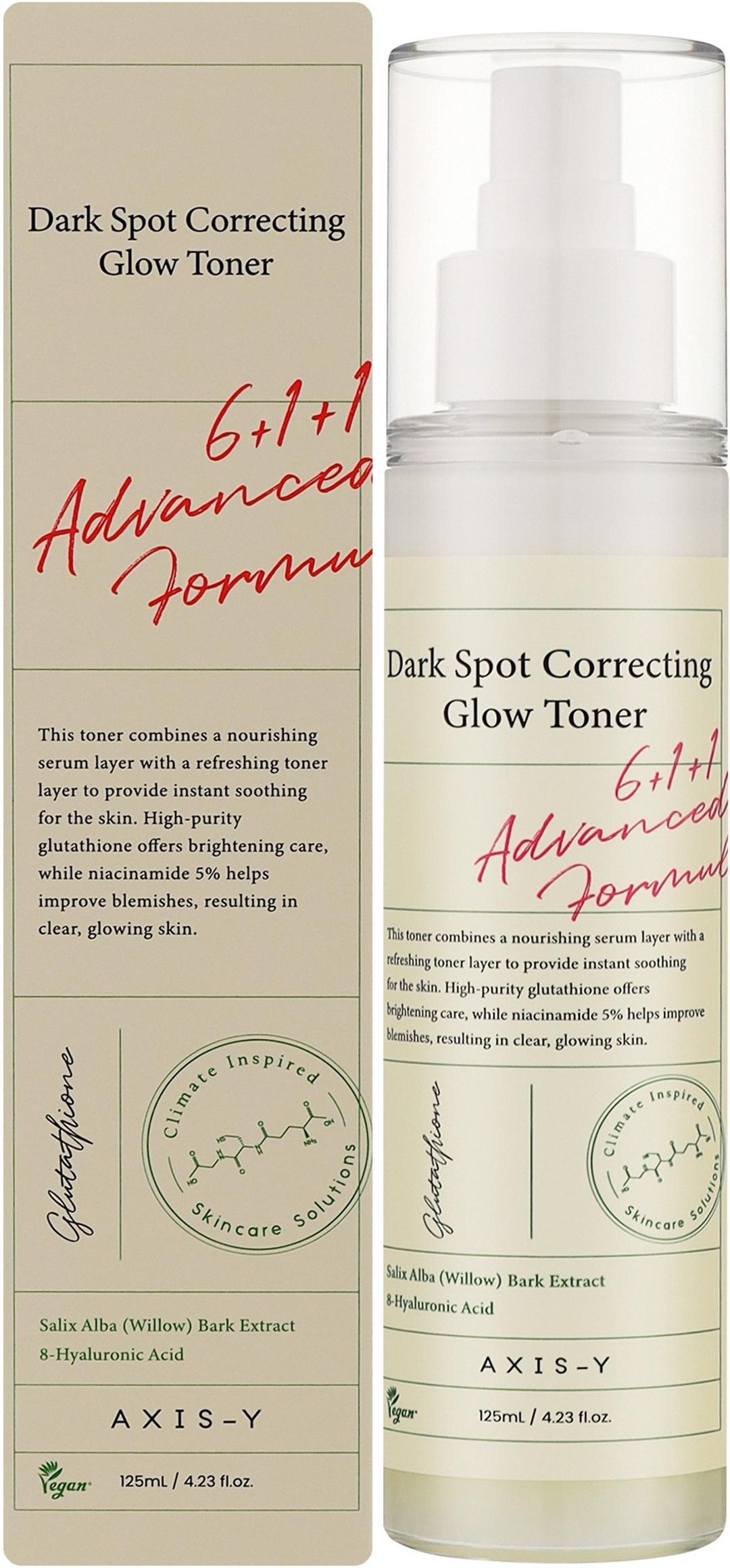 Axis-Y Осветляющий тонер Dark Spot Correcting Glow Toner — фото 2