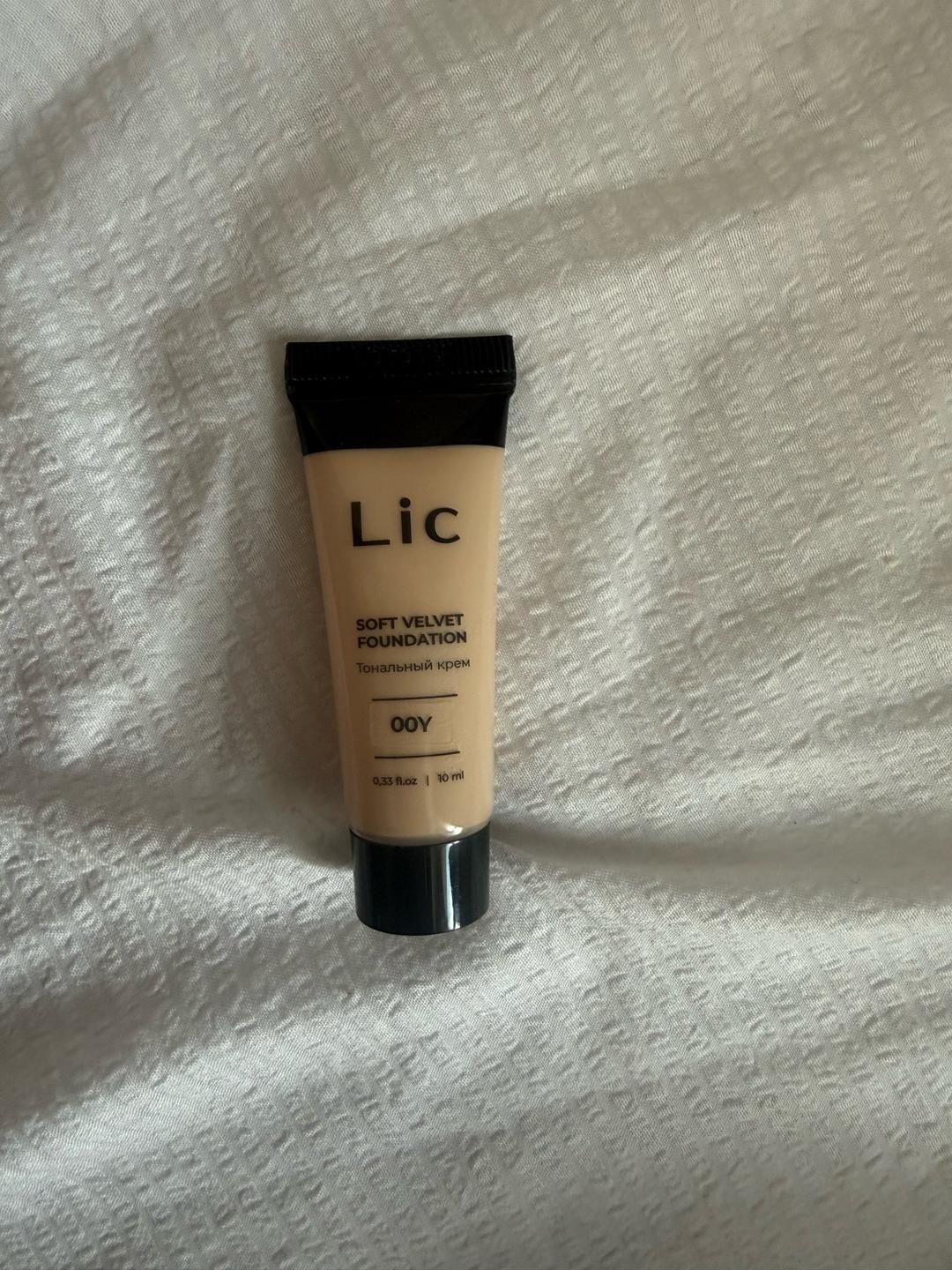 LIC soft velvet foundation new mini Тональный крем lic — фото 2