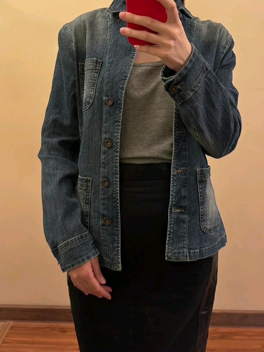RIVAL Jeans Джинсовая куртка-жакет RIVAL Jeans (Турция), размер L — фото 2