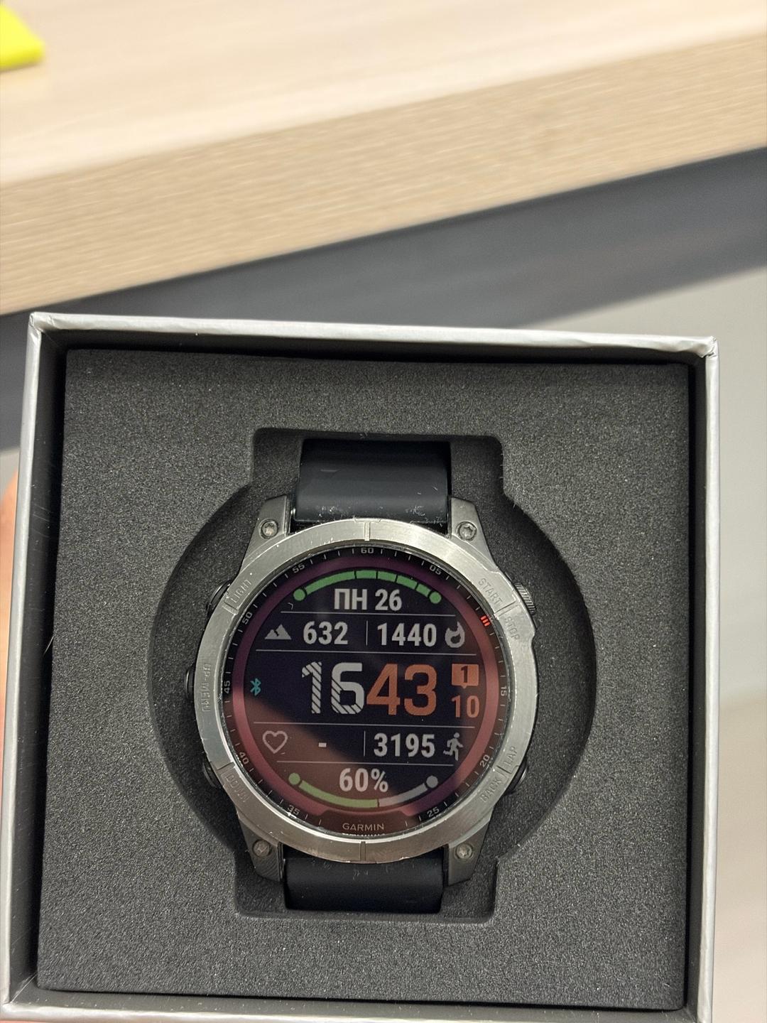 garmin Смарт-часы Garmin Fenix 7 Sapphire Solar — фото 2
