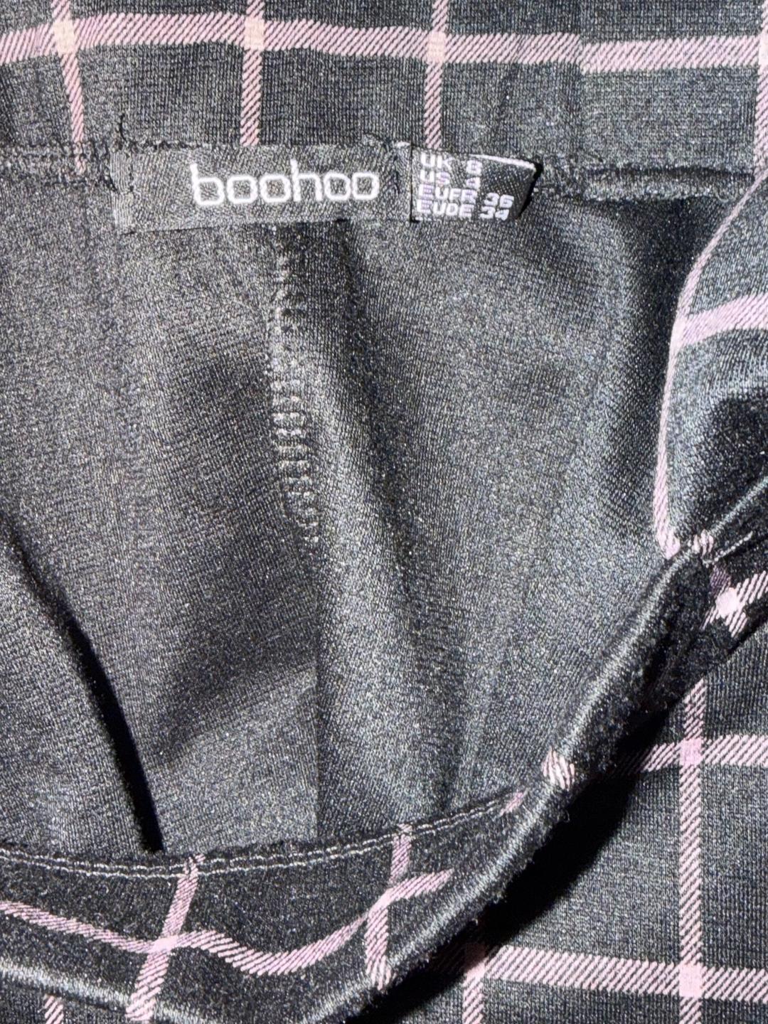Boohoo Юбка в фиолетовую клеточку — фото 2