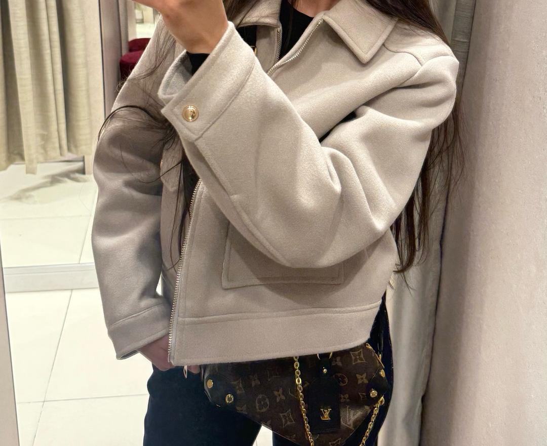 Zara Куртка укороченная — фото 2