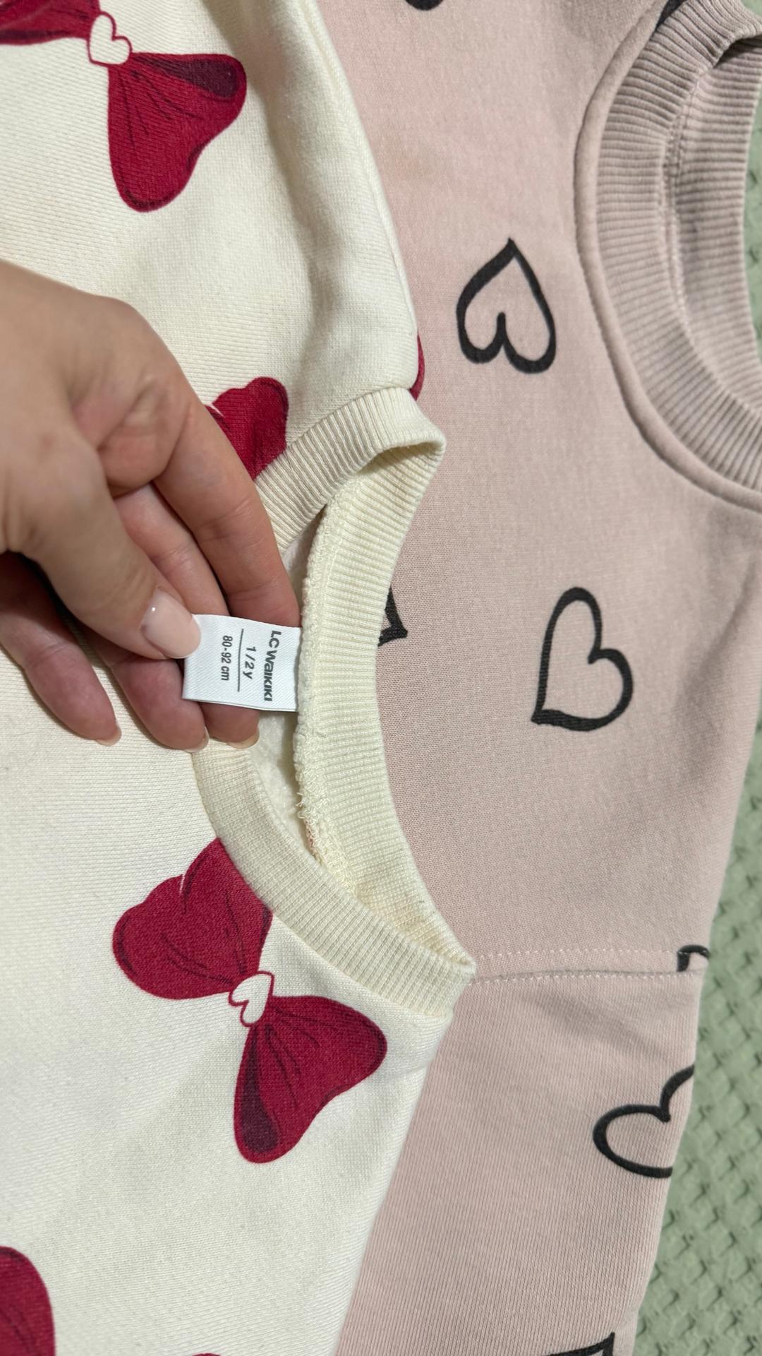 Zara 2 свитшота Zara и LC Waikiki — фото 2