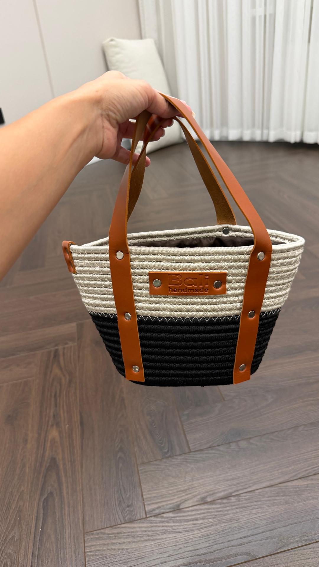 Handmade (ручная работа) Сумка Bali handmade плетеная на лето, на пляж, на отдых самое то. — фото 2