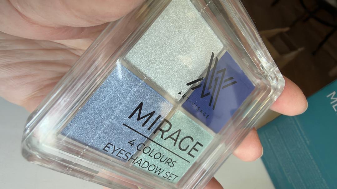 ART-VISAGE Палетка теней для век ART-VISAGE Mirage 4 оттенка — фото 2