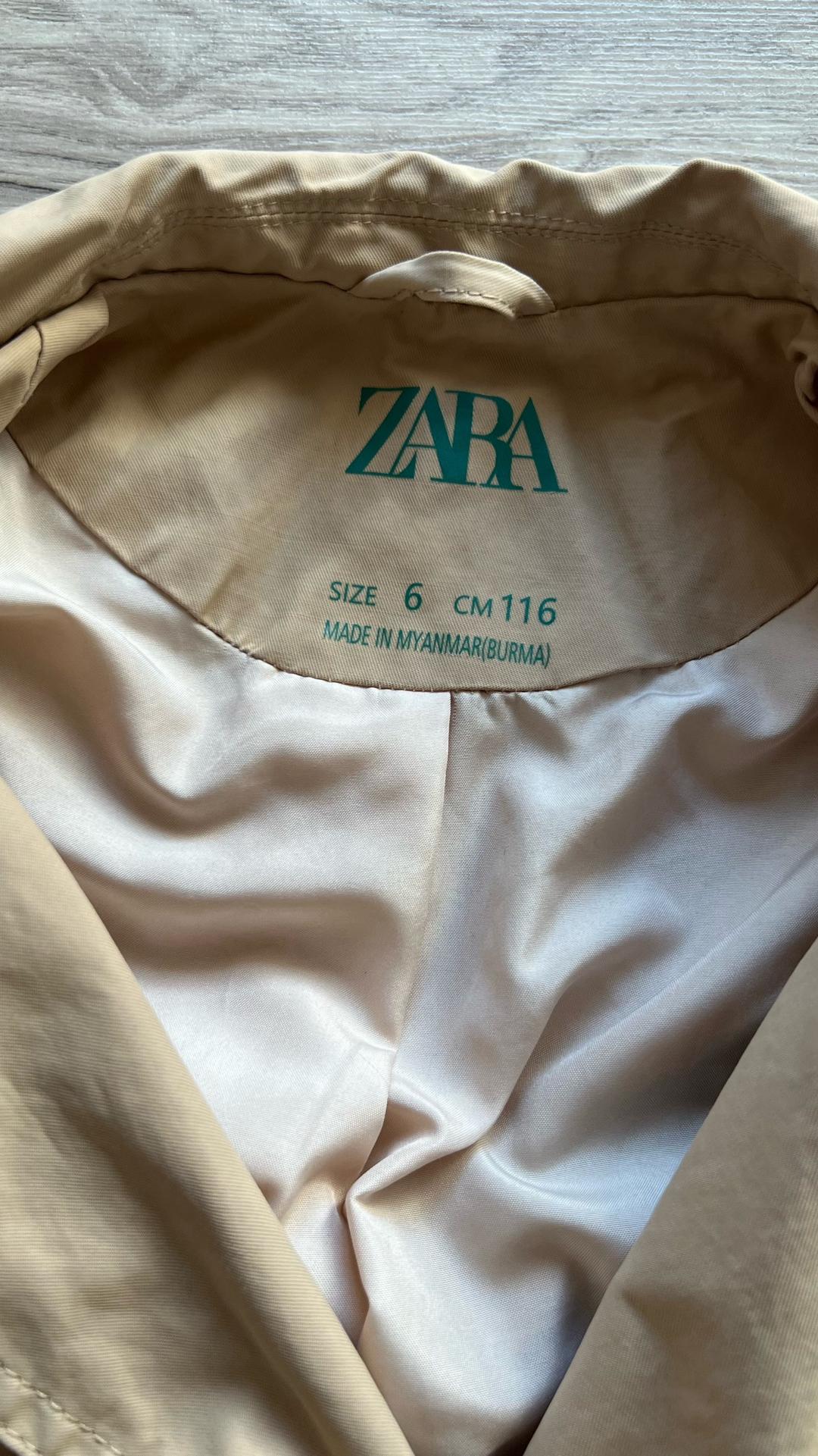 Zara Детский плащ Zara тренч — фото 2