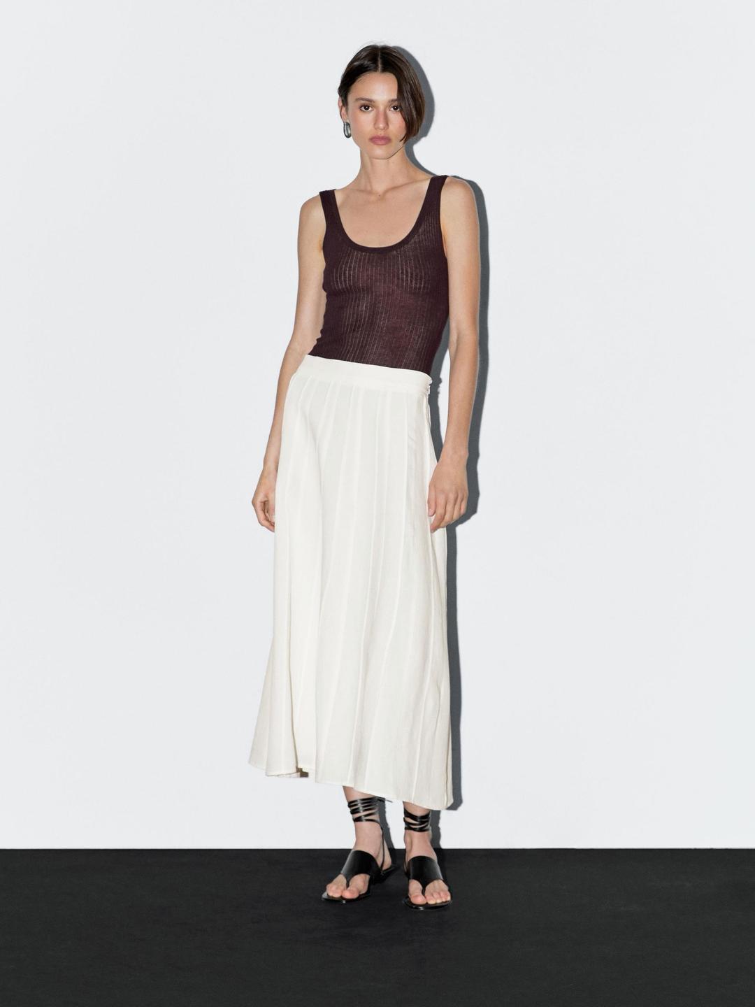 Massimo Dutti Юбка миди Massimo Dutti — фото 2