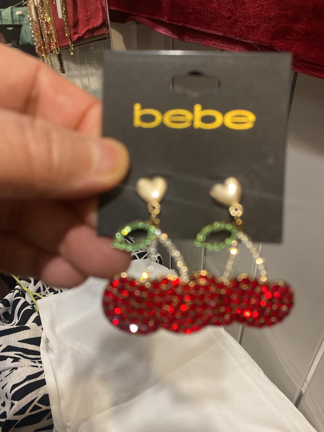 bebe Серьги bebe вишни — фото 2