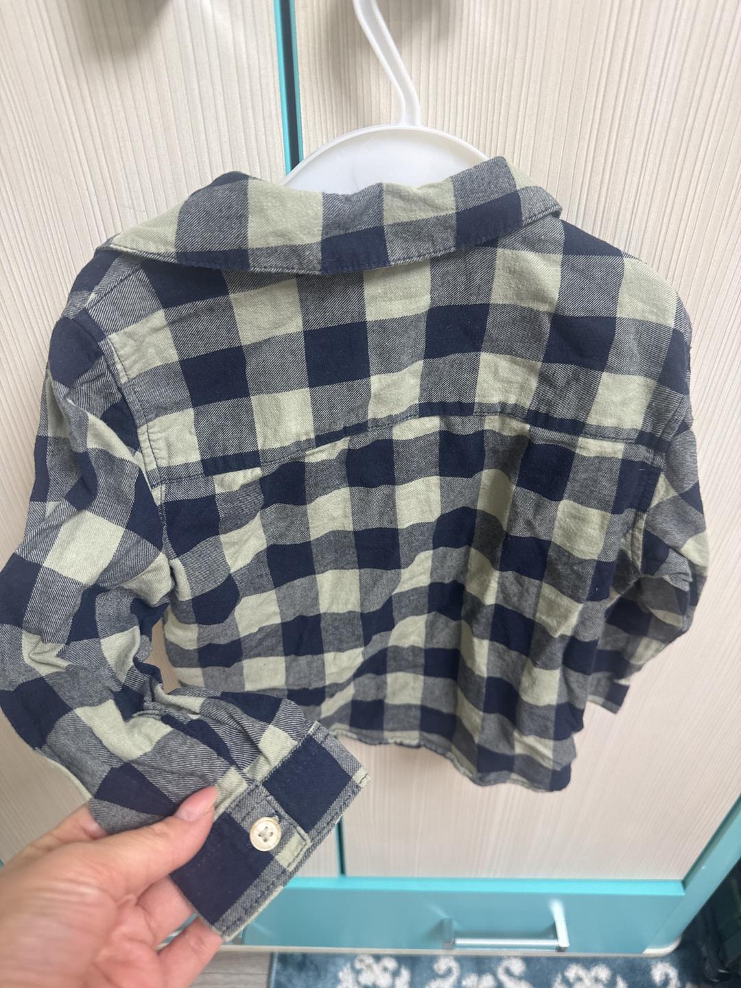 Zara Рубашка ZARA в клетку для мальчика — фото 2