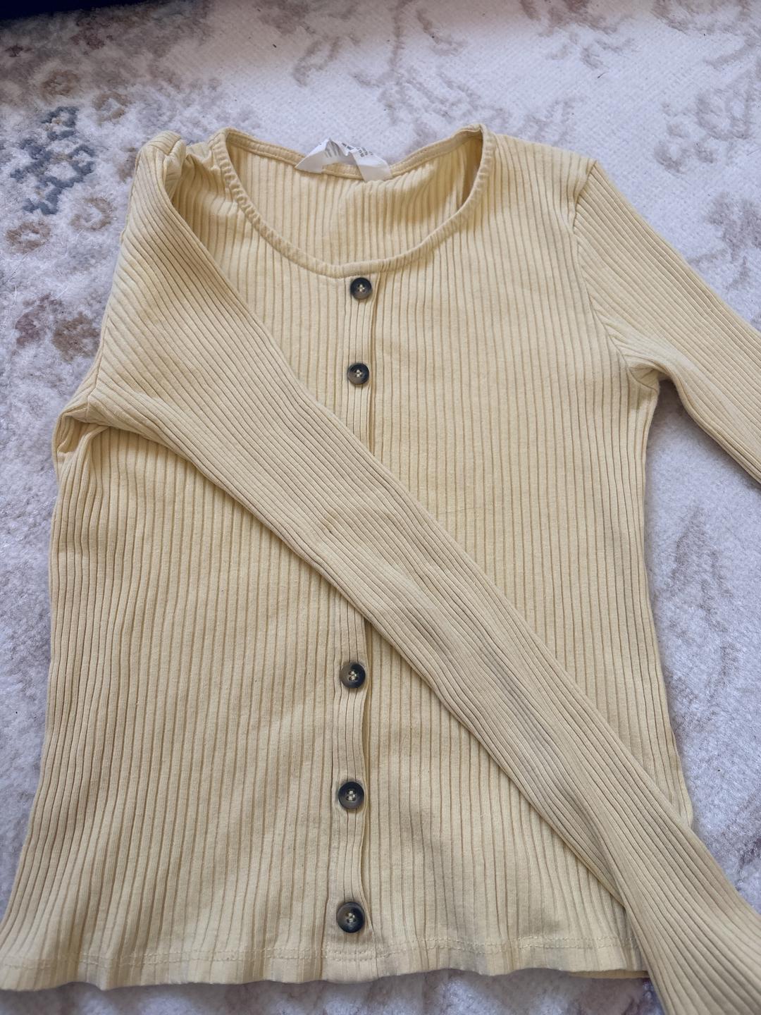 H&M H&M кофта в рубчик — фото 2