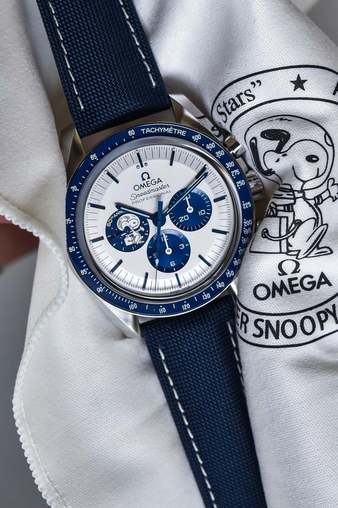 Omega Мужские наручные часы Omega Speedmaster Snoopy — фото 2