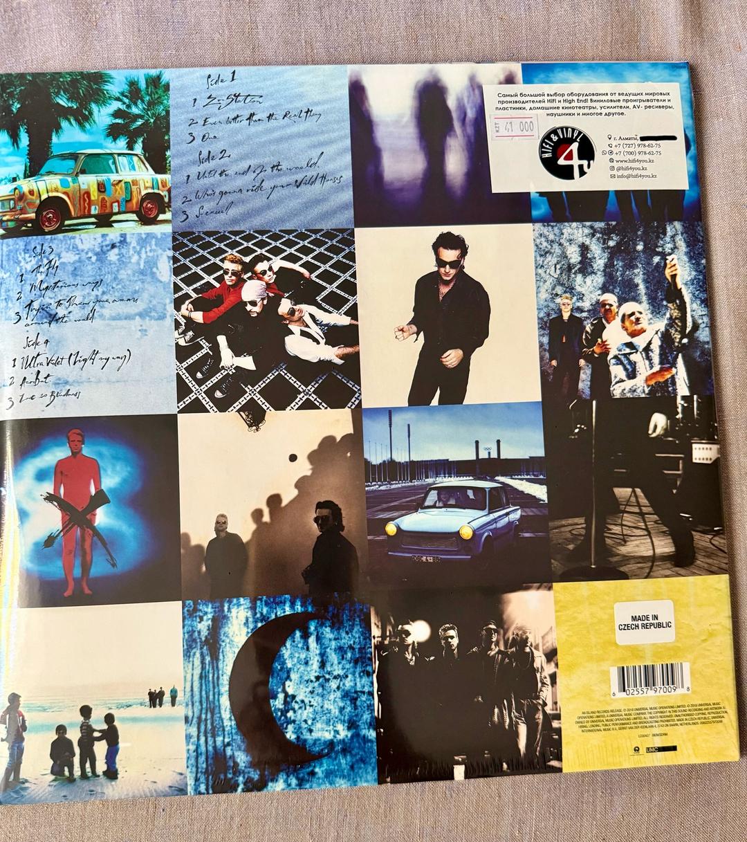 U2 Виниловая пластинка — фото 2