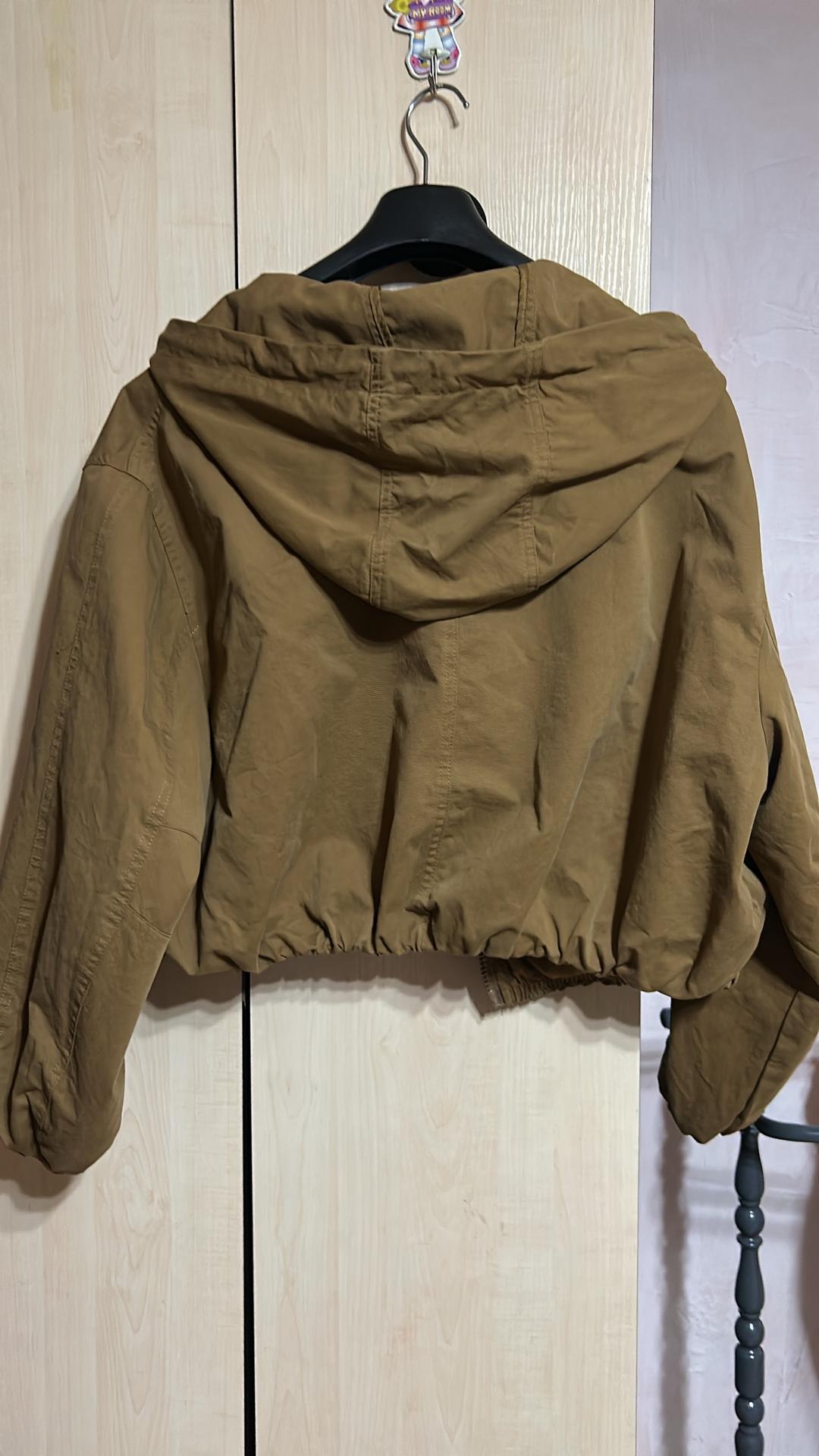 Bershka Укороченная куртка Bershka🤎 — фото 2