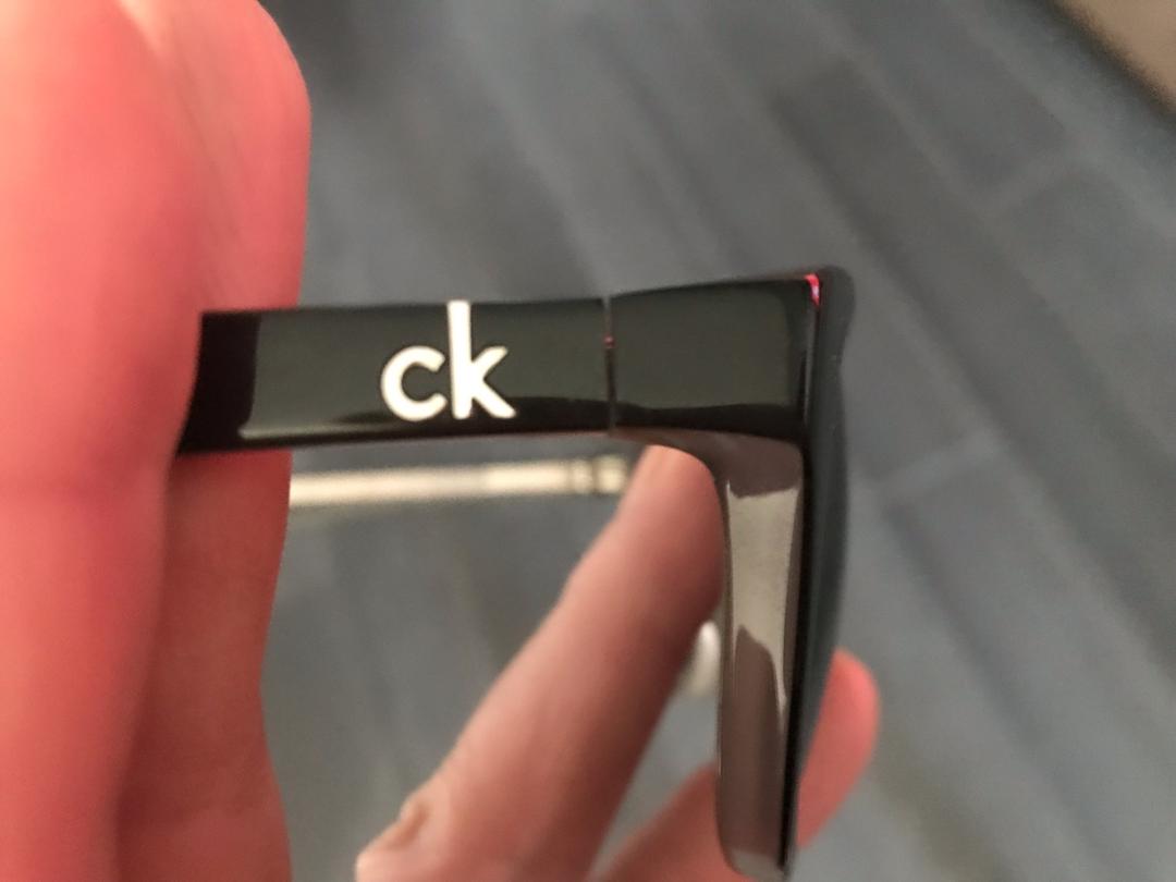 Calvin Klein очки солнцезащитные черные квадратные Calvin Klein Collection — фото 2