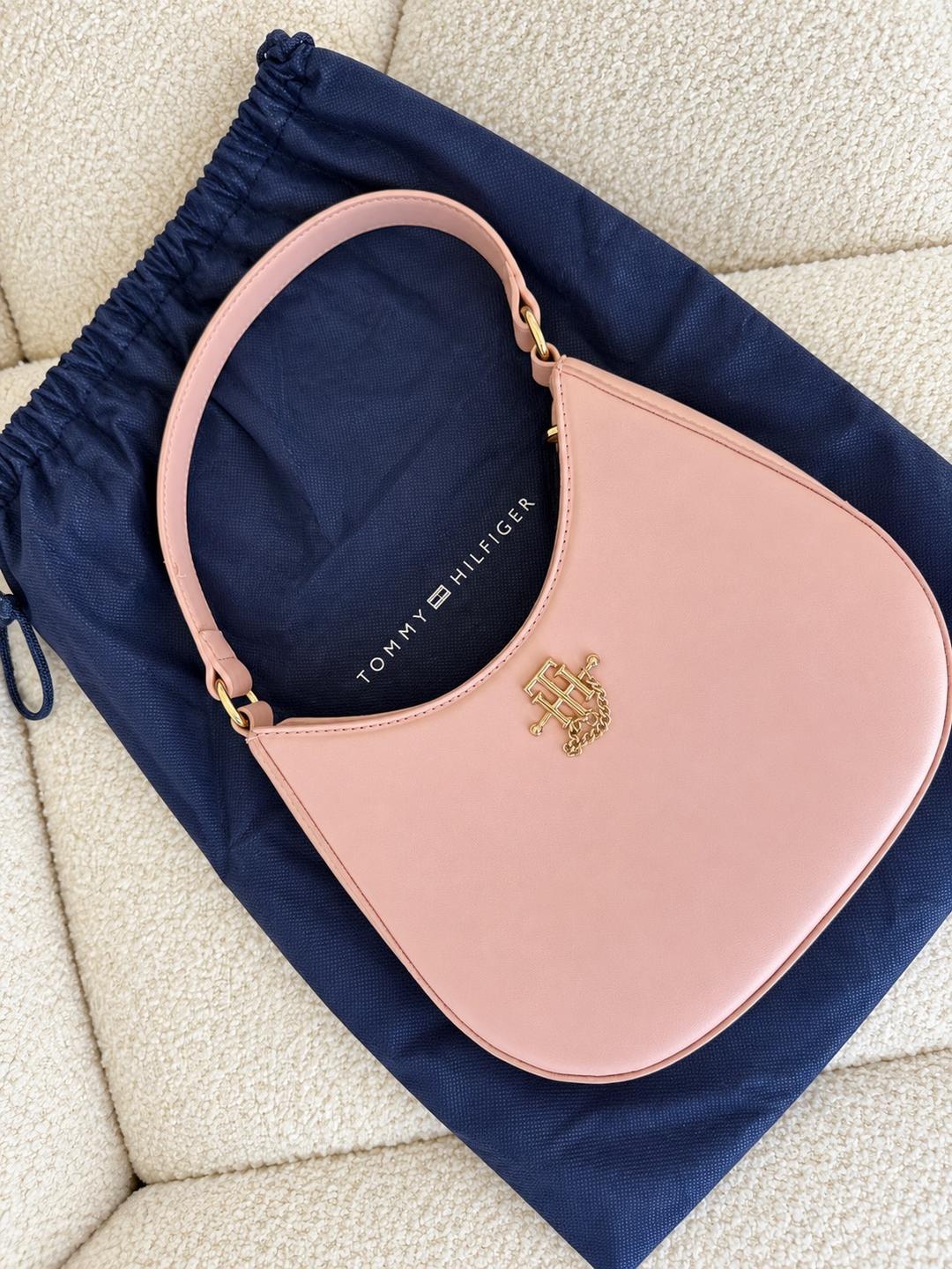 Tommy Hilfiger Сумка Tommy Hilfiger | Pink Hobo Bag — фото 2