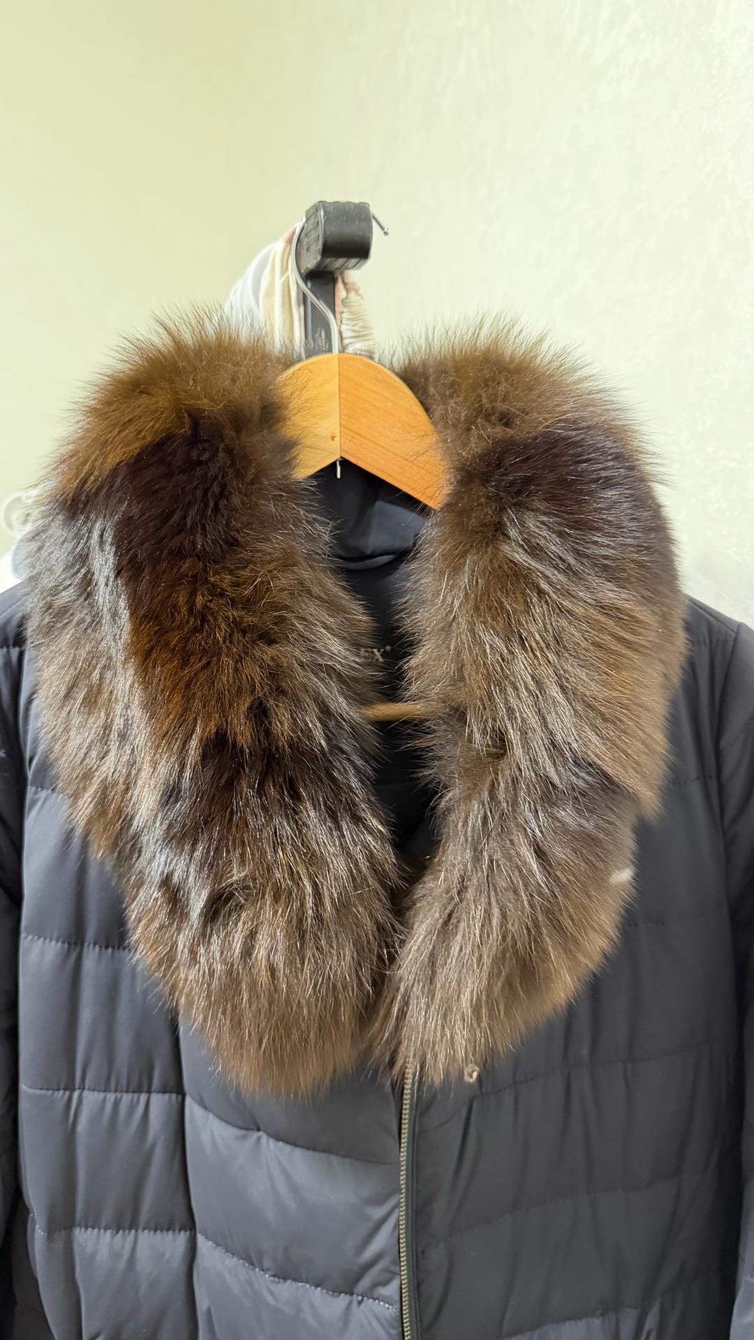 stylex Пуховик с натуральным мехом песца — фото 2