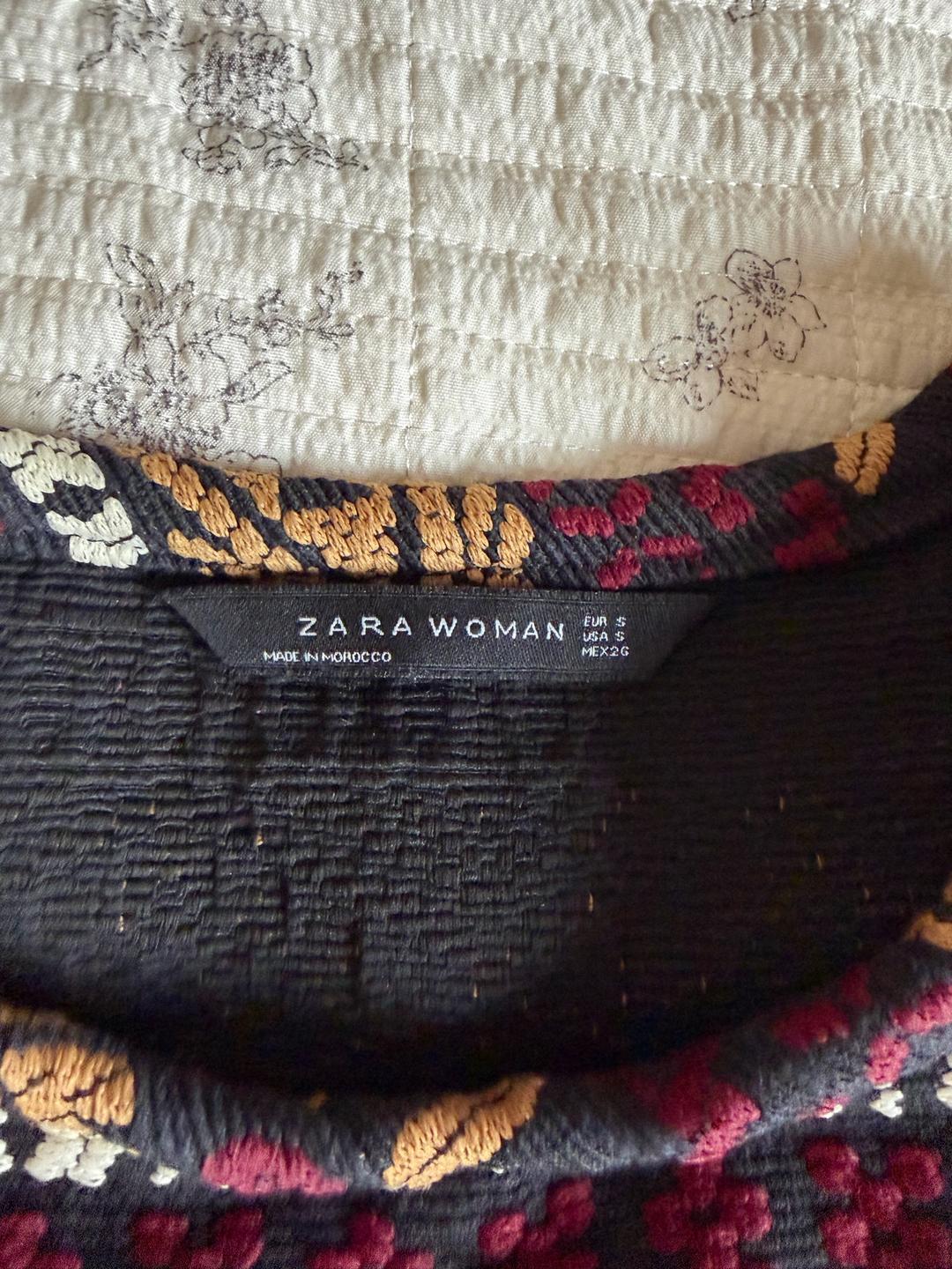 Zara Джемпер Zara Woman с этническим узором — фото 2