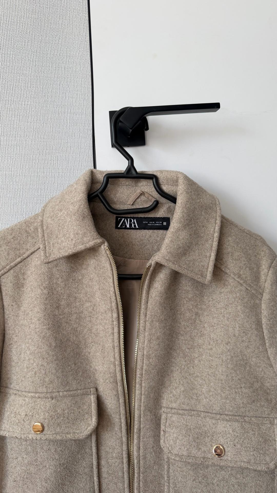 Zara Укороченная куртка ZARA — фото 2