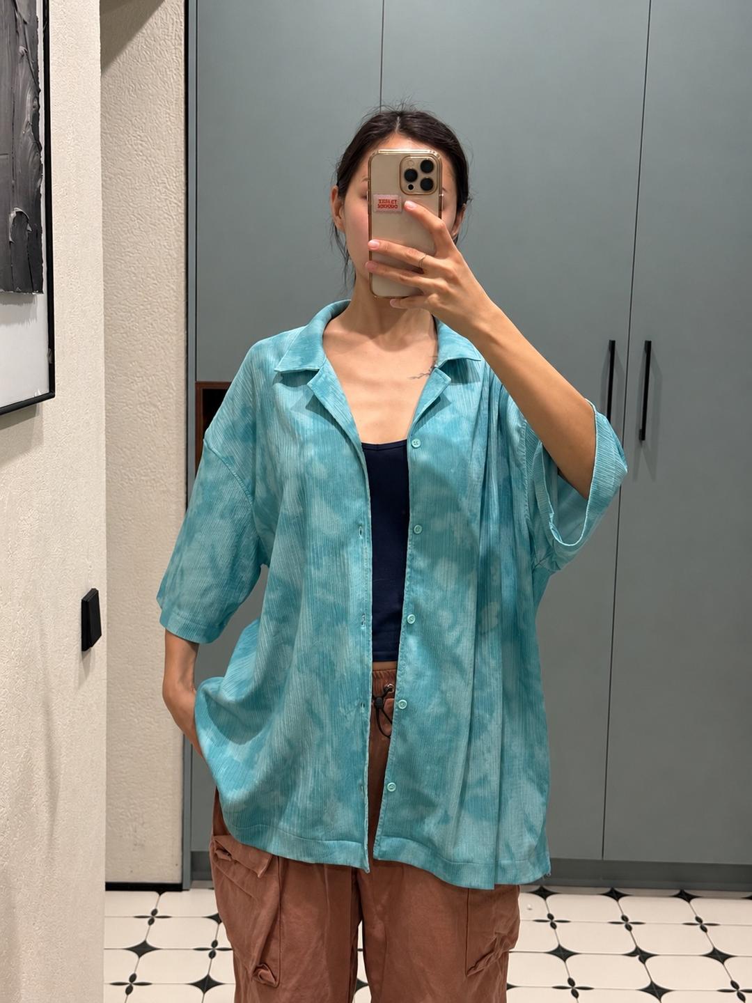 Zara Свободная рубашка — фото 2