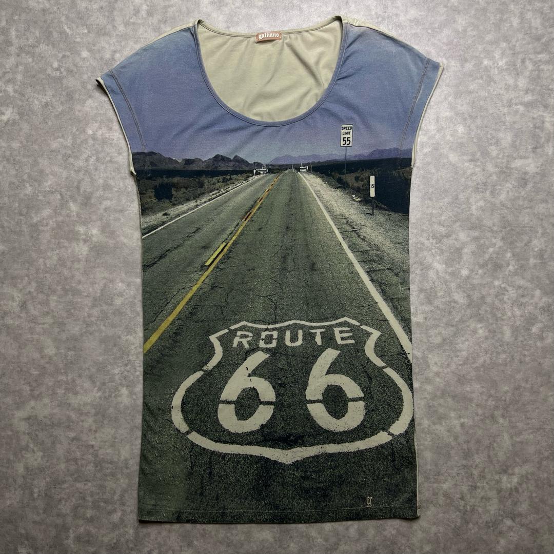 Galliano Galliano Route 66 Футболка — фото 2