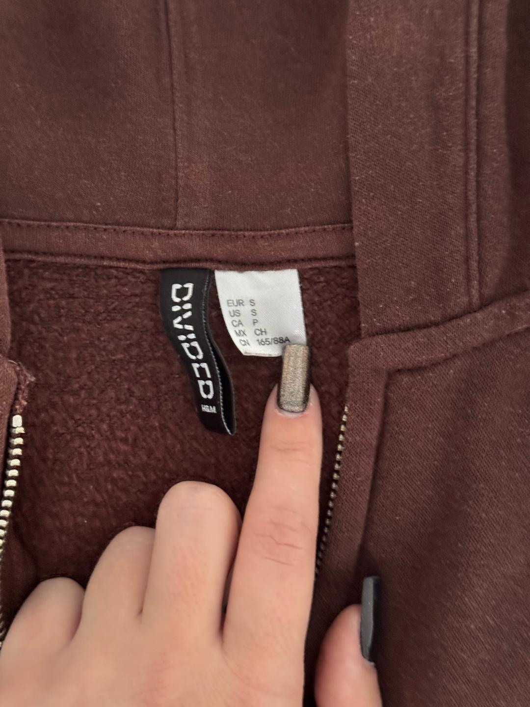 H&M Худи укороченное на молнии H&M Divided — фото 2