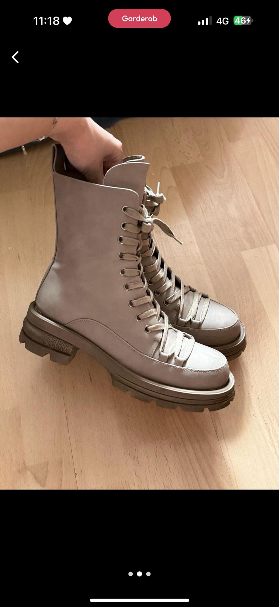 Maison Margiela Высокие ботинки на шнуровке в идеальном состоянии — фото 2