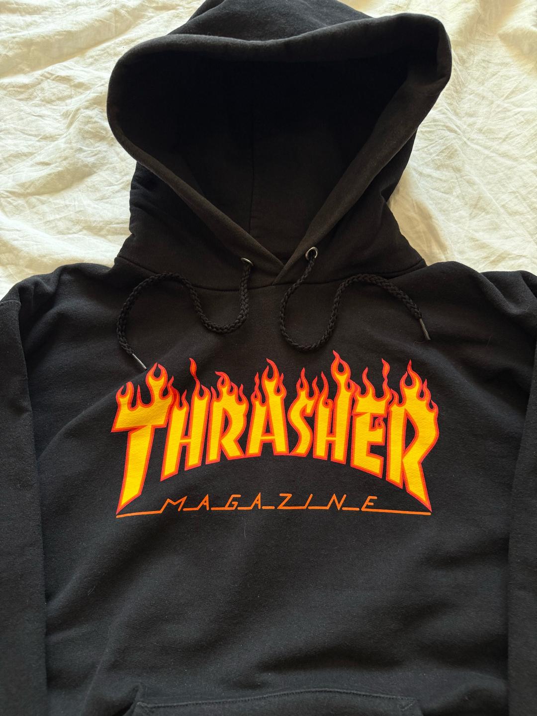 THRASHER Худи Thrasher Flame logo — фото 2